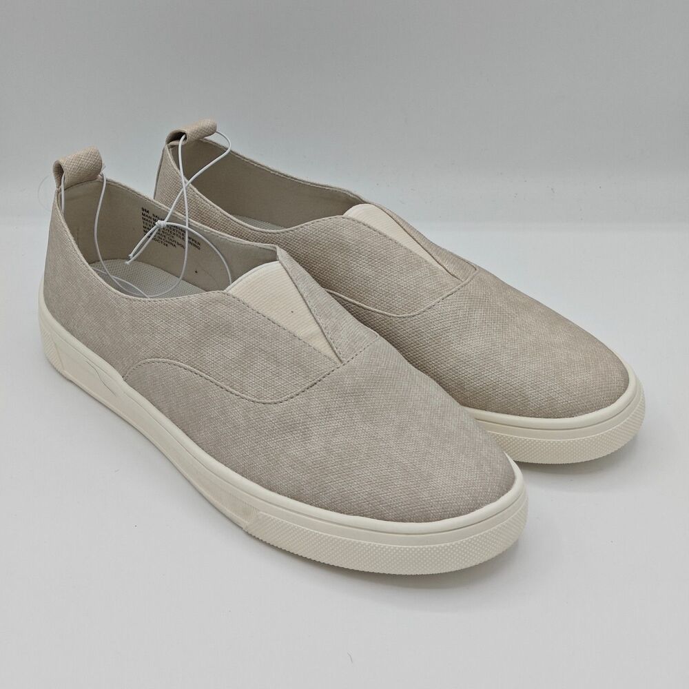 Kensie Salia Women's Slip-On Shoes Navy_ Beige